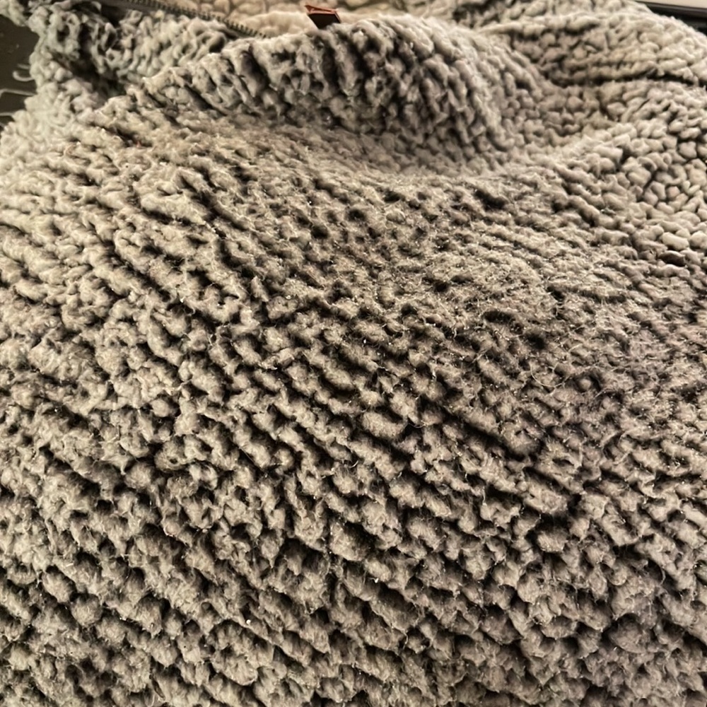 Nordstrom grey thick fleece - Picture 8 of 10